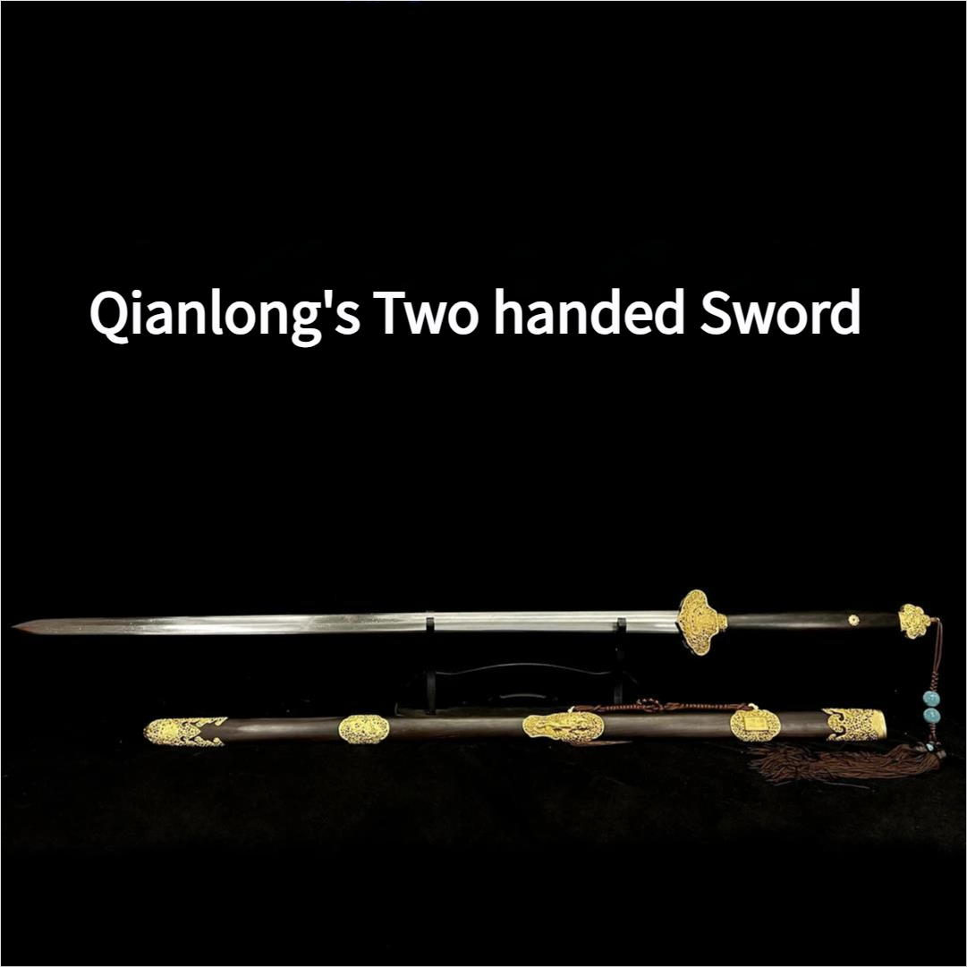 1 Qianlong's Two handed Sword - Image 1
