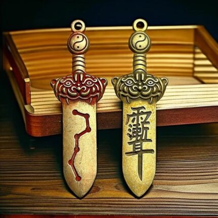 Taoist Brass Cinnabar Seven-Star Sword