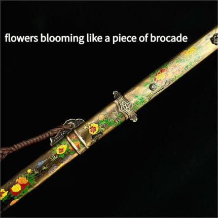 Flowers Blooming Like A Piece Of Brocade