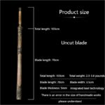 Solid Wood Tang Horizontal Knife - Image 2