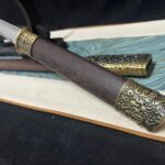 Golden Sparrow Tang Horizontal Knife - Image 5